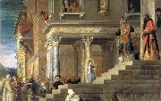 Presentation Maria in the temple TIZIANO Vecellio